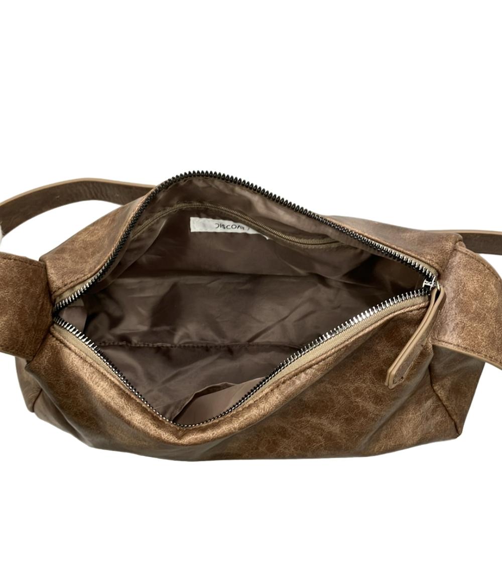 美品 Discoat ショルダーバッグ 斜め掛け レディース ディスコート