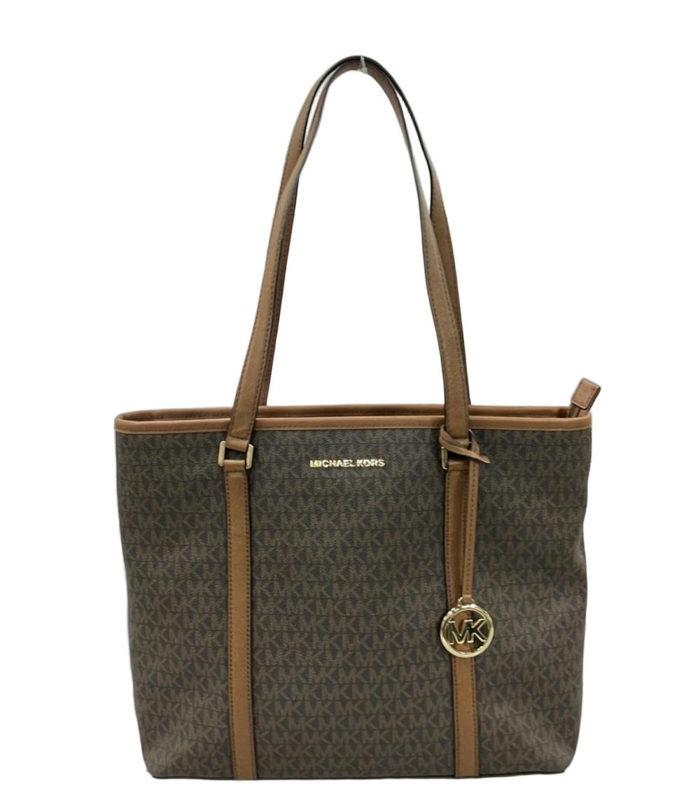 マイケルコース モノグラムレザートートバッグ レディース MICHAEL KORS