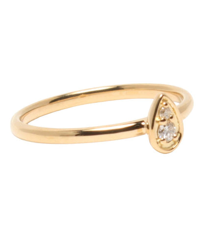 美品 リング 指輪 K18 ダイヤ レディース SIZE 5号