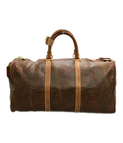 エトロ ボストンバッグ ショルダーバッグ 2WAY 斜め掛け ペイズリー柄 レディース ETRO