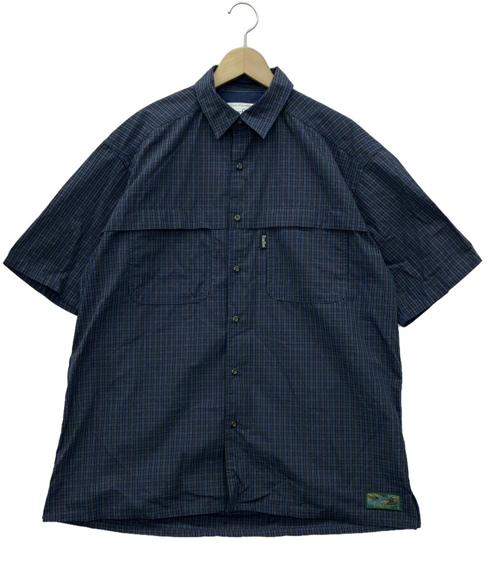 フォックスファイヤー 半袖シャツ チェック柄 1005408400001 メンズ SIZE M (M) foxfire