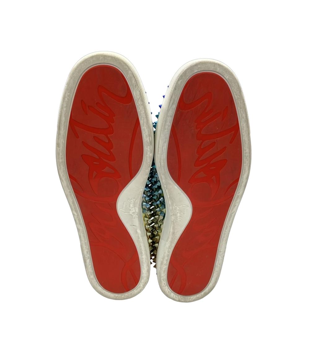 Christian Louboutin スリッポン スタッズ メンズ SIZE 43 1/2 (28.5cm