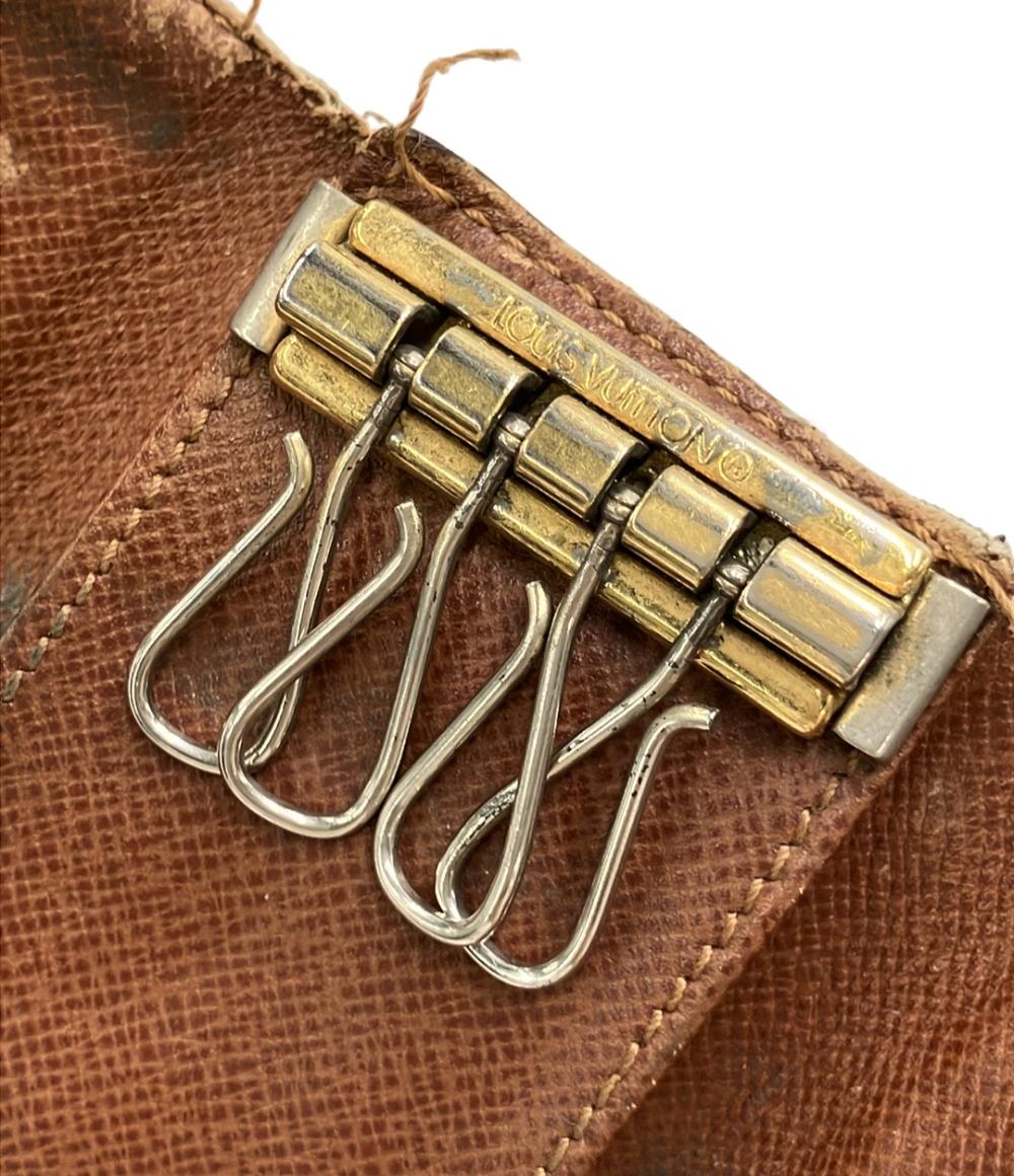 訳あり LOUIS VUITTON 4連キーケース ミュルティクレ4 モノグラム