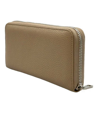 美品 バルコス ラウンドファスナー長財布 レディース BARCOS