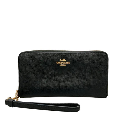 コーチ ラウンドファスナー長財布 レディース COACH