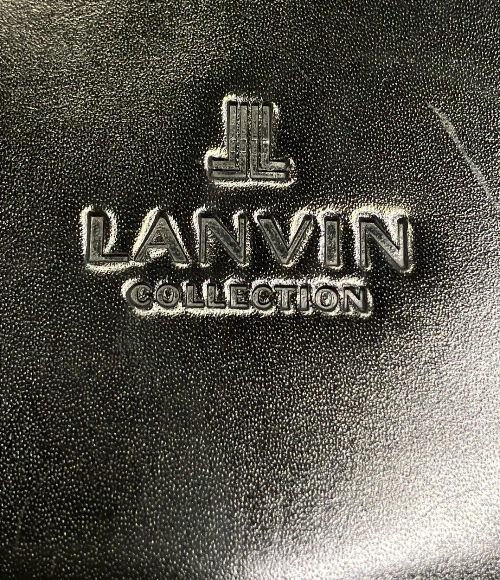 美品 LANVIN collection 2way ビジネスバッグ ブリーフケース ショルダーバッグ 斜め掛け メンズ ランバン コレクション