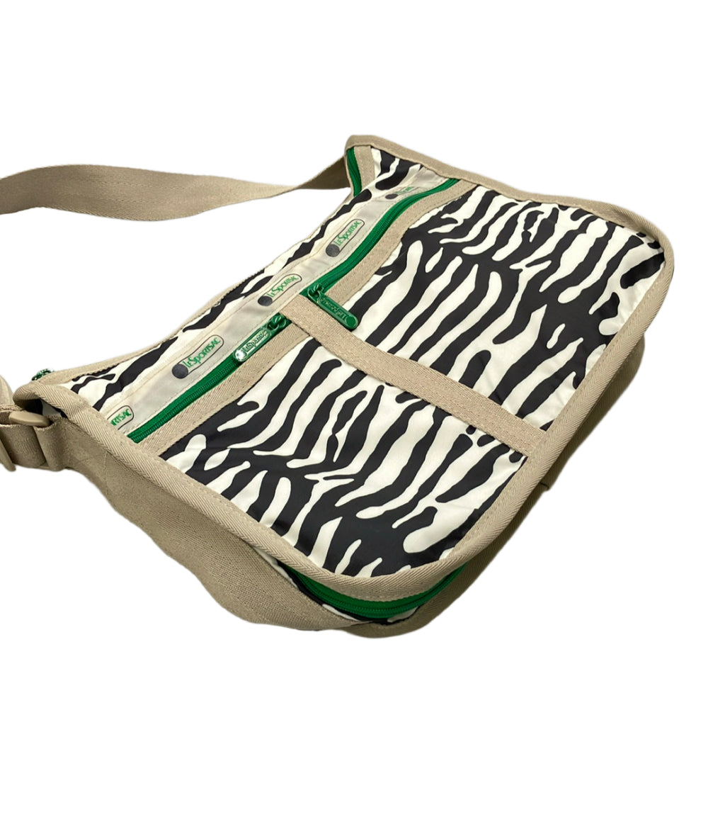 LeSportsac MUVEIL ショルダーバッグ 斜め掛け ゼブラ柄 シマウマ柄 レディース レスポートサック ミュベール