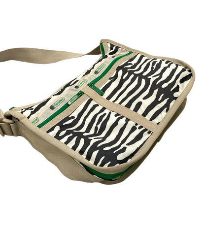 LeSportsac MUVEIL ショルダーバッグ 斜め掛け ゼブラ柄 シマウマ柄 レディース レスポートサック ミュベール
