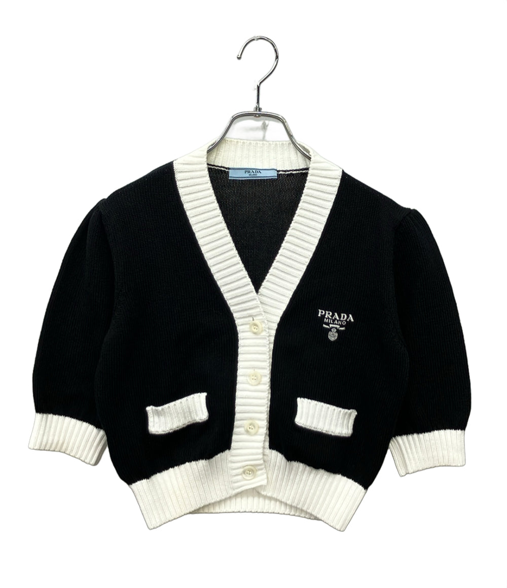 PRADA クロップド ニットカーディガン P25104 レディース SIZE 36 (XS) プラダ