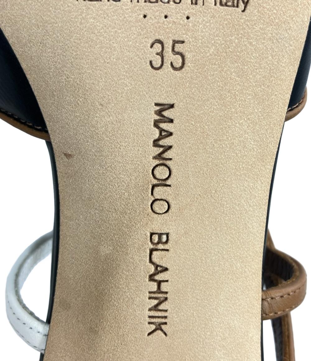 マノロブラニク ミュール レディース SIZE 35 (XS) MANOLO BLAHNIK