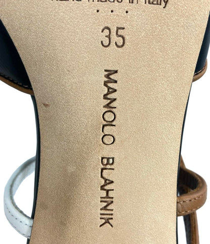 マノロブラニク ミュール レディース SIZE 35 (XS) MANOLO BLAHNIK