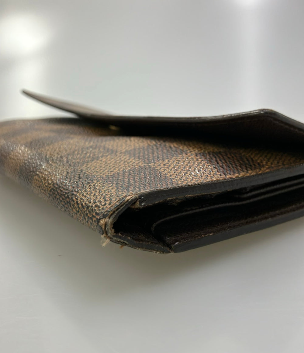 LOUIS VUITTON 三つ折り財布 ポルトトレゾール インターナショナル ダミエ N61215 レディース ルイ・ヴィトン