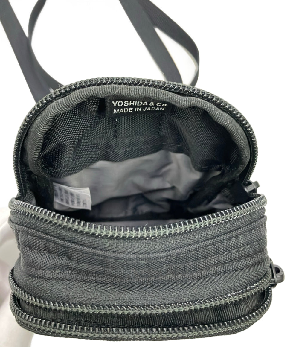 美品 PORTER ショルダーバッグ ポーチ フラッシュショルダー 斜め掛け メンズ ポーター