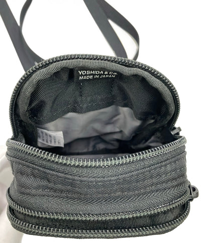 美品 PORTER ショルダーバッグ ポーチ フラッシュショルダー 斜め掛け メンズ ポーター