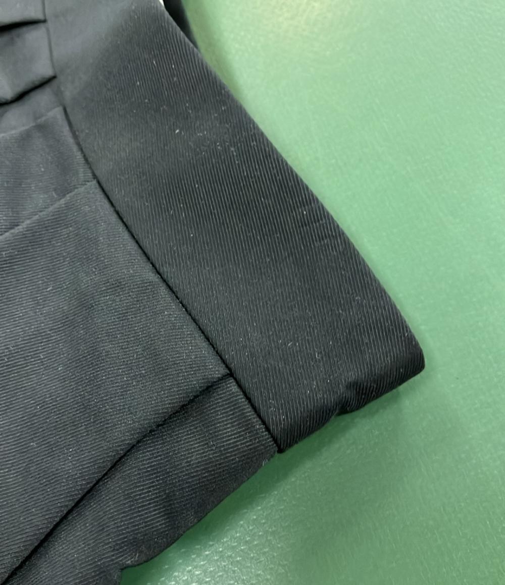 エムプルミエブラック ナイロンフレアミディアムスカート レディース SIZE 36 (XS) M-PremierBLACK