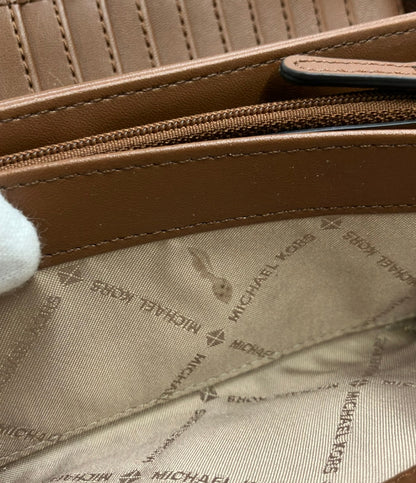 MICHAEL KORS ラウンドファスナー長財布 レディース マイケルコース