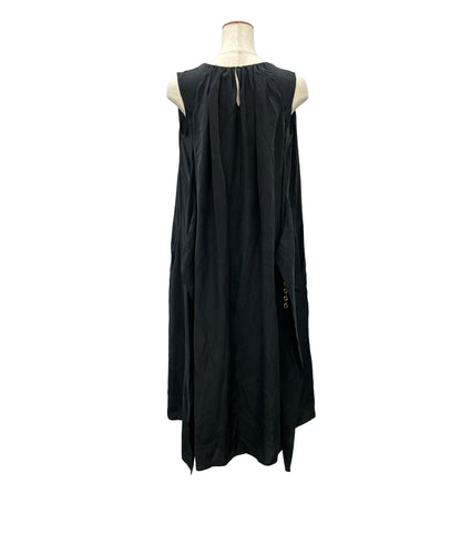 訳あり LOEWE ドーナツチェーンベルト プリーツ入り ケープドレス S359Y09XFA レディース SIZE 34 (XS) ロエベ