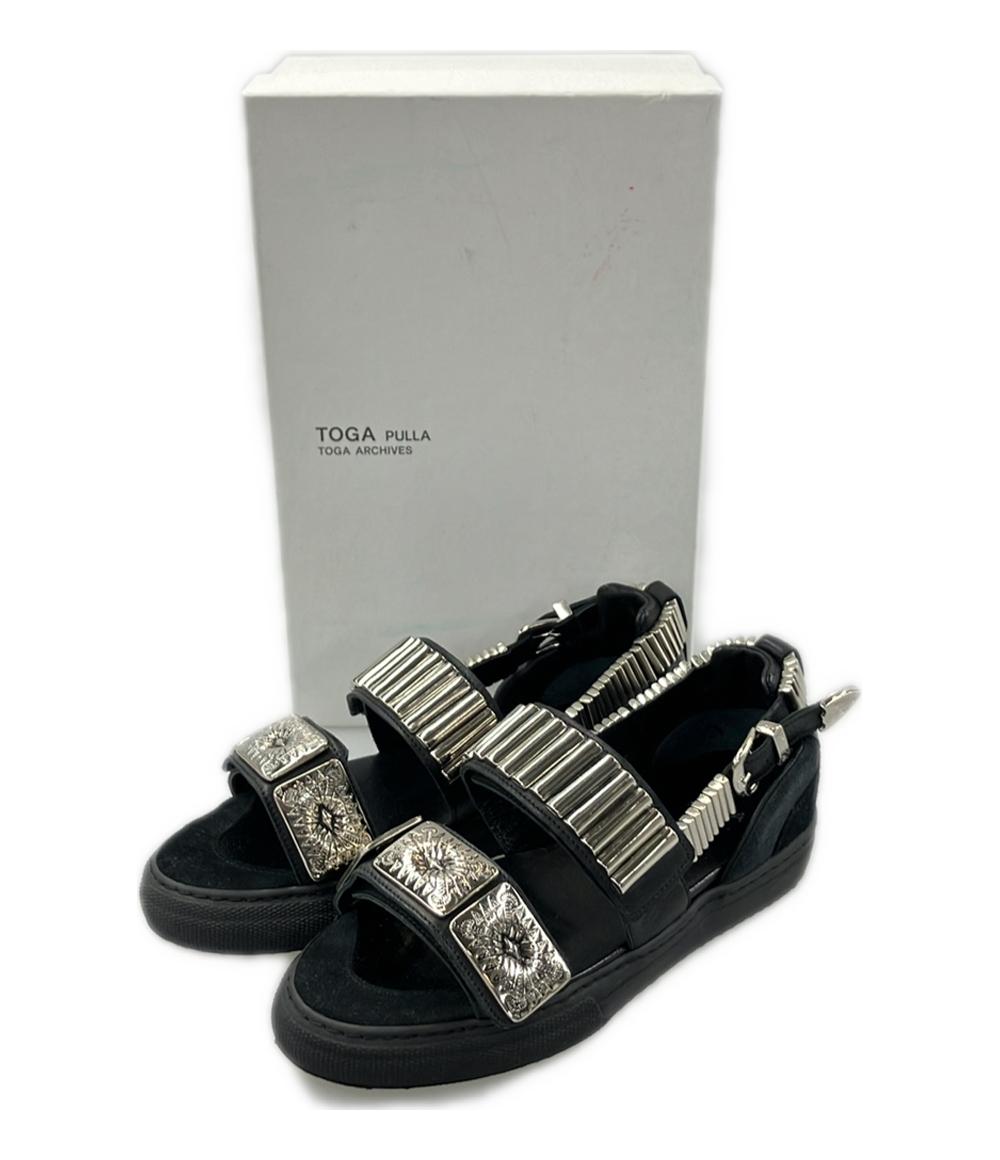 美品 トーガ サンダル メタルスニーカーサンダル レディース SIZE 36