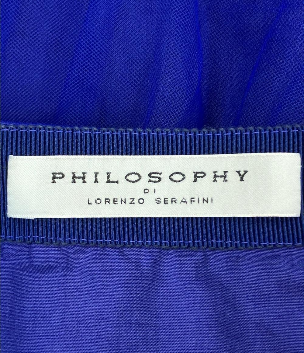 美品 フィロソフィ ロングチュールスカート レディース SIZE 44 (XL) PHILOSOPHY