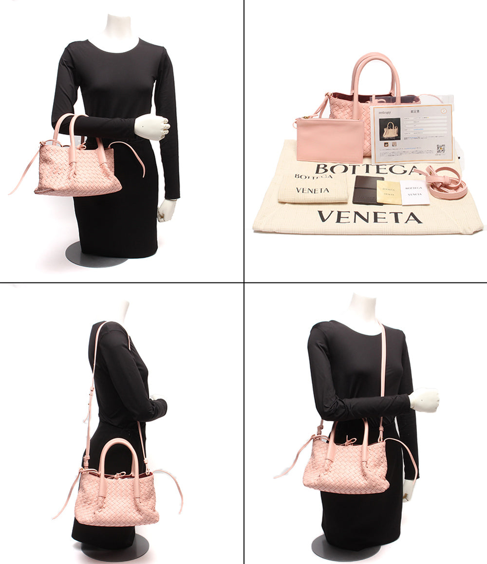 BOTTEGA VENETA 2WAYハンドバッグ ショルダーバッグ 肩掛け 斜め掛け スモール ピナコテーカ イントレチャート レディース ボッテガ・ヴェネタ