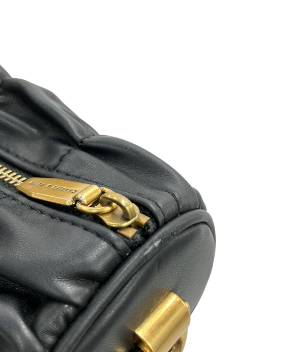 CHARLES&KEITH ショルダーバッグ 肩掛け マテラッセレザー レディース チャールズ＆キース