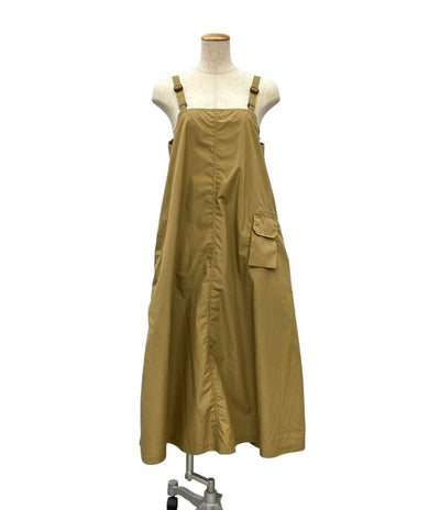 THE NORTH FACE PURPLE LABEL ノースリーブワンピース タグ付き アウトドア ベイヘッドクロス フィールドジャンパースカート N25SF115 レディース