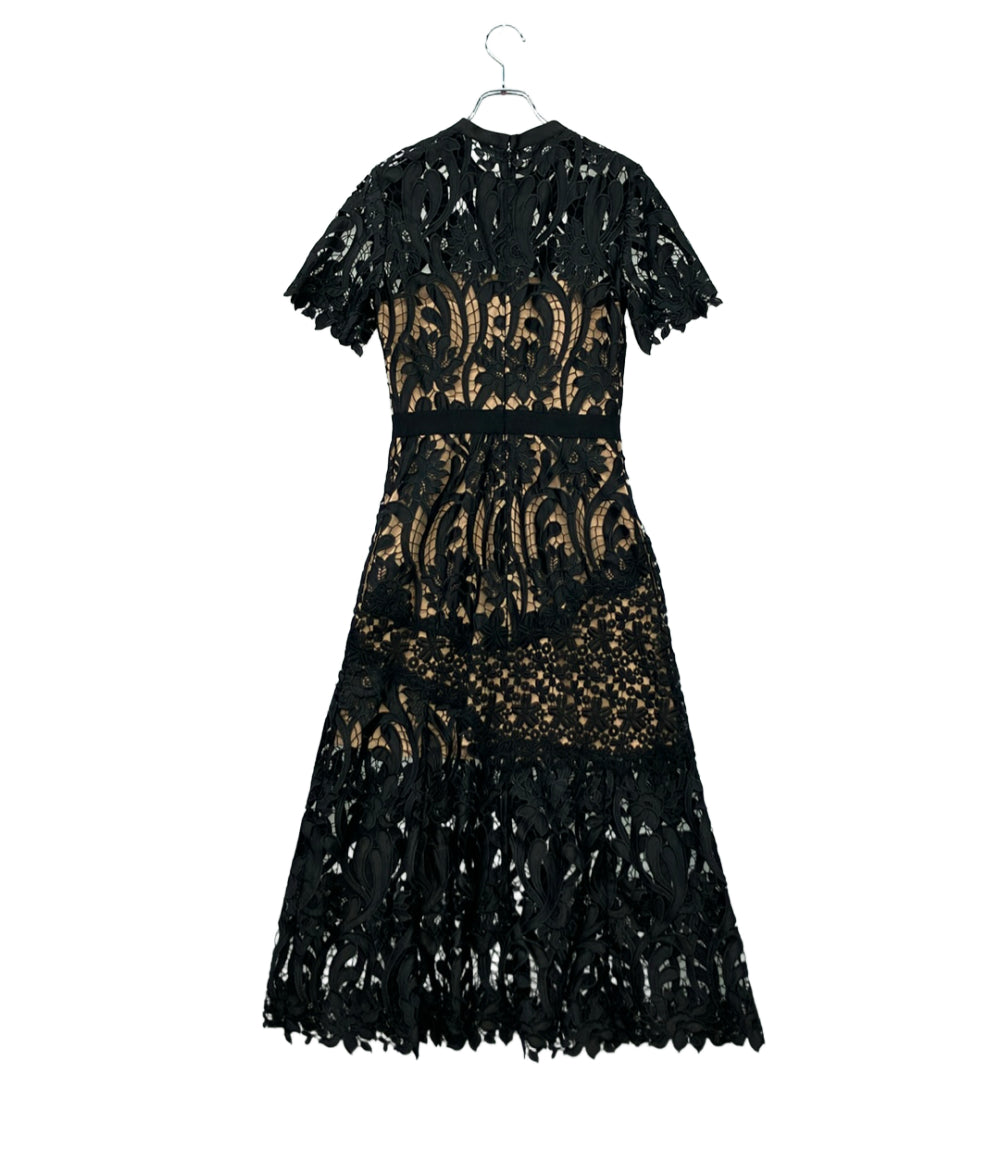 美品 self-portrait 半袖ワンピース レディース SIZE 6 (S) セルフ ポートレイト
