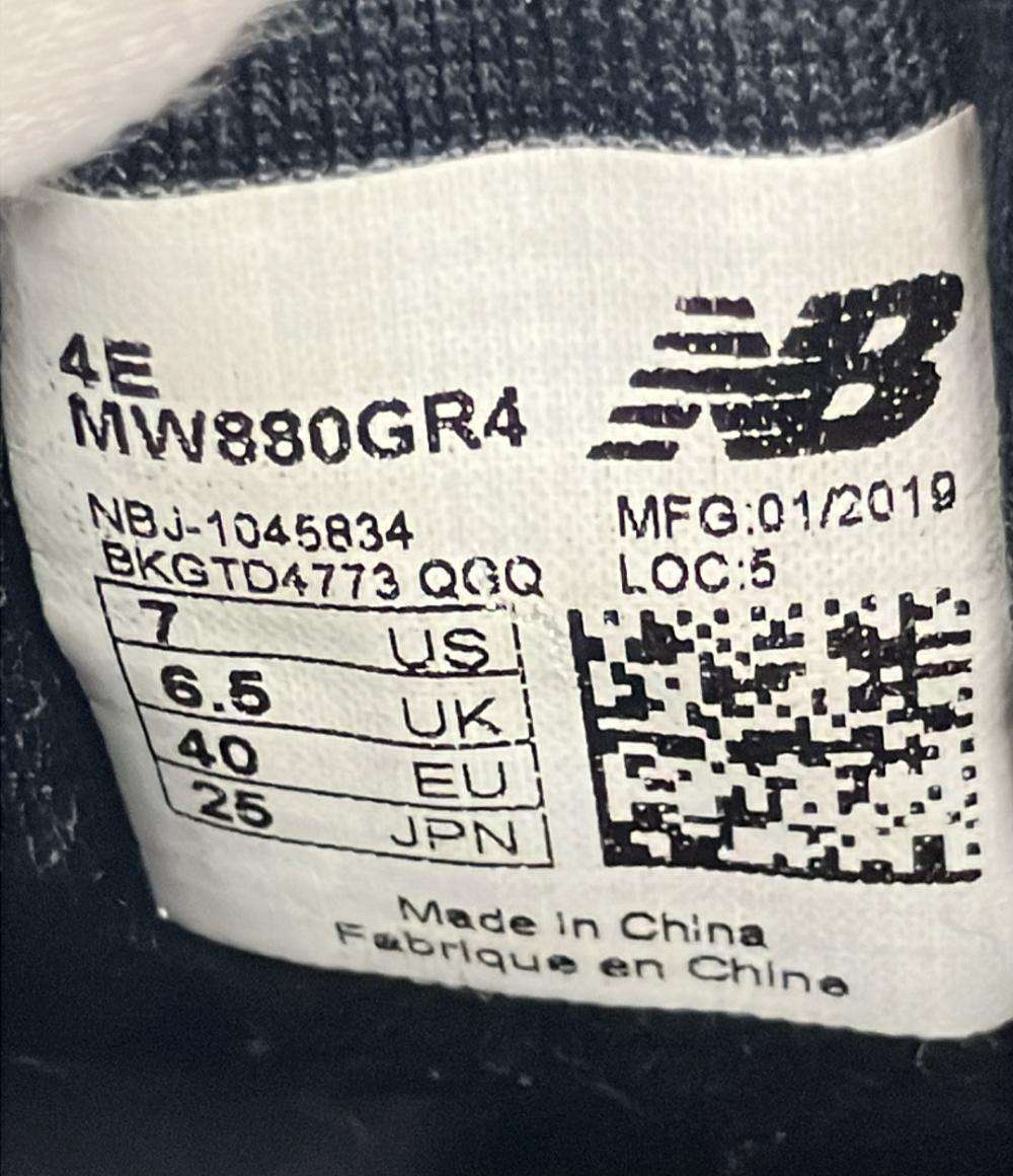 NEW BALANCE ローカットスニーカー MW880GR4 レディース メンズ SIZE 25.0 ニューバランス