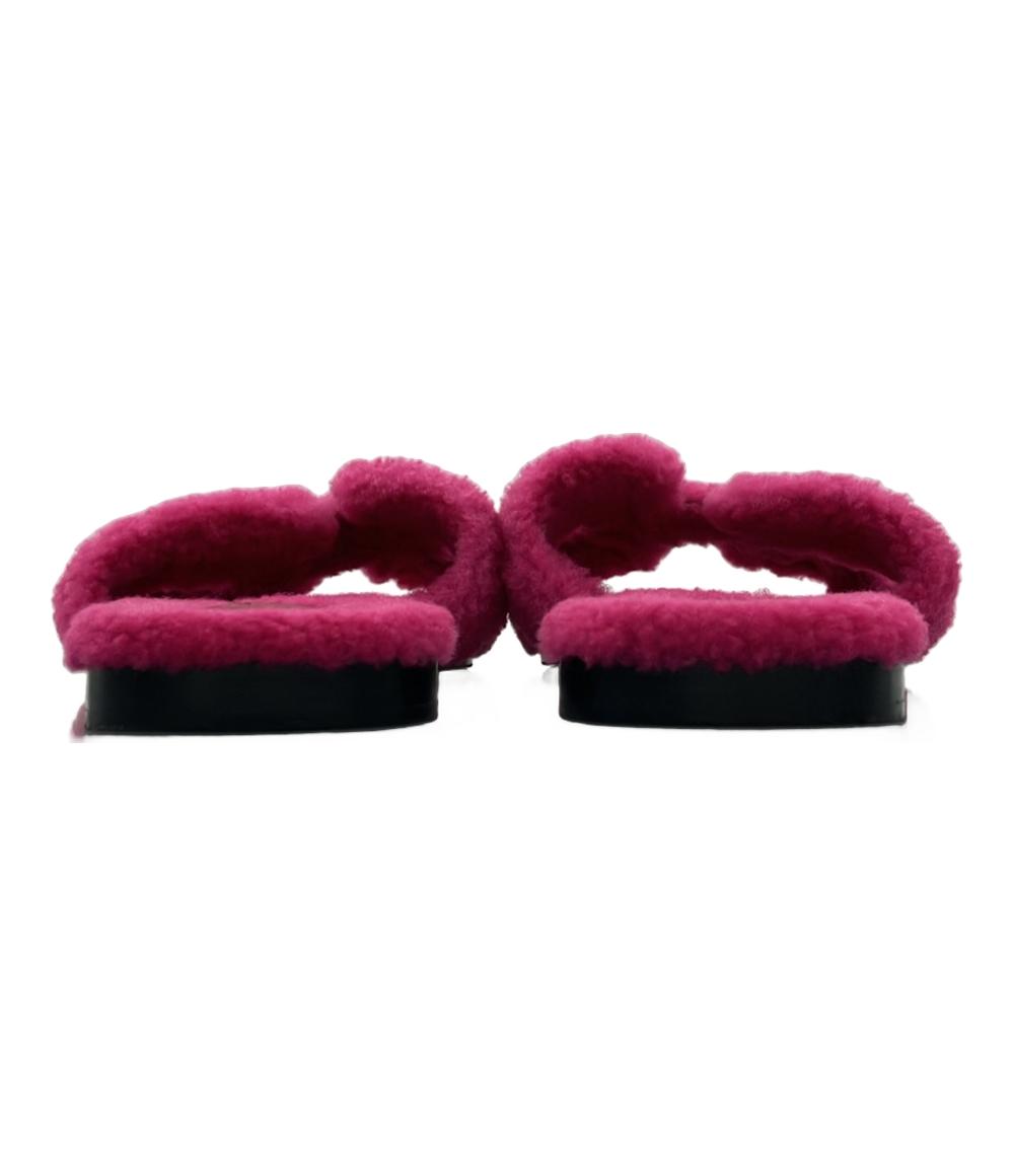 エルメス フラットサンダル Hロゴ レディース SIZE 39 (XL) HERMES