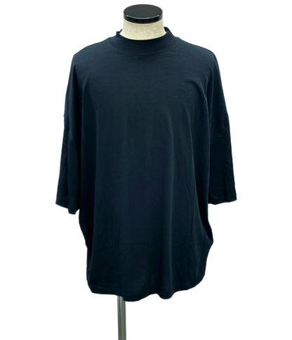JIL SANDER モックネックオーバーサイズ半袖Tシャツ メンズ SIZE L ジルサンダー