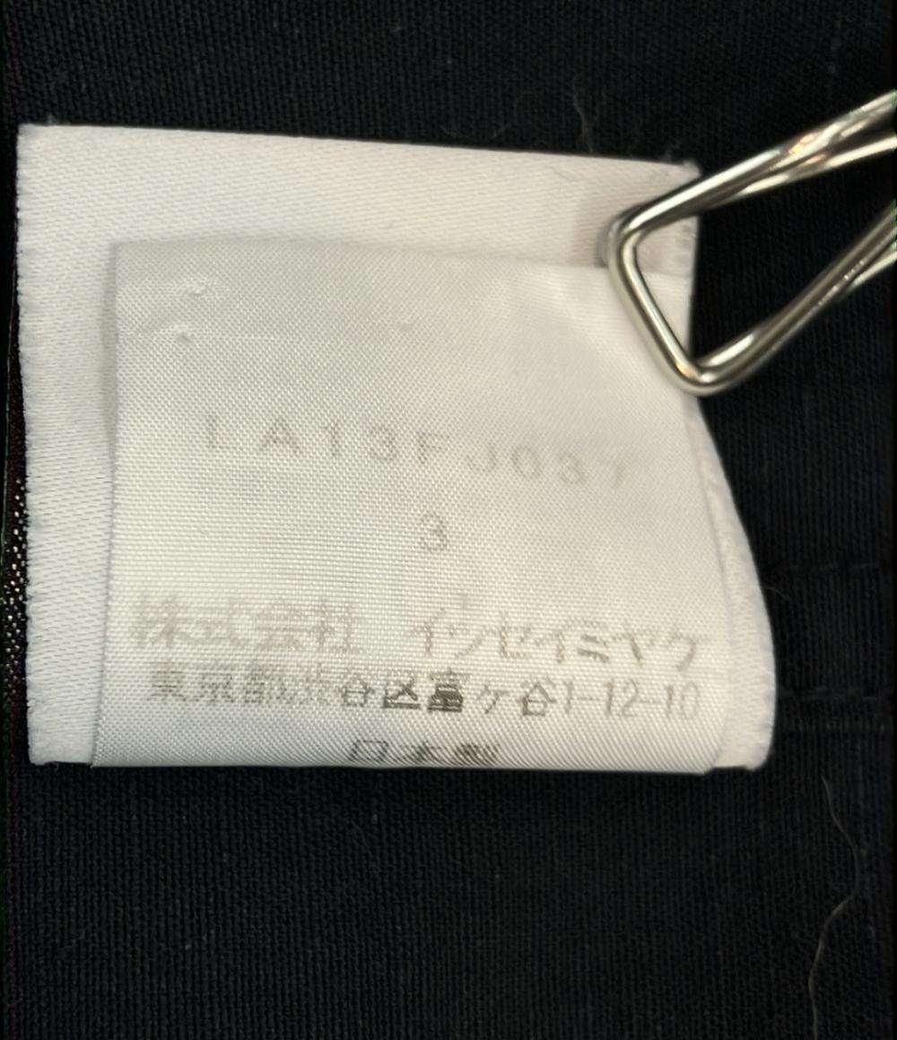 ISSEY MIYAKE 長袖シャツ 比翼仕立て LA13FJ037 メンズ SIZE 3 (L) イッセイミヤケ
