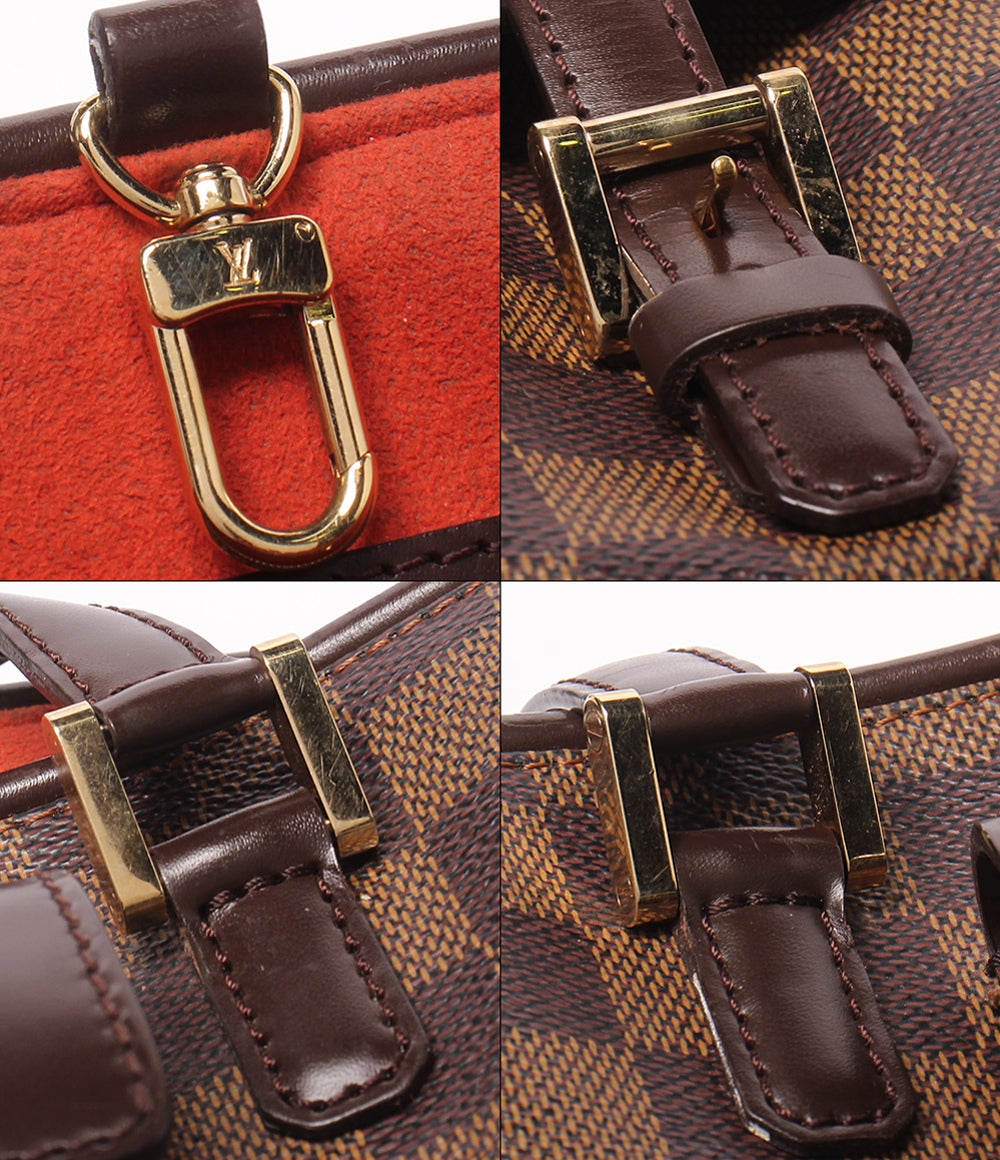 LOUIS VUITTON トートバッグ ショルダーバッグ 肩掛け マノスク PM ダミエ エベヌ N51121 レディース ルイ・ヴィトン