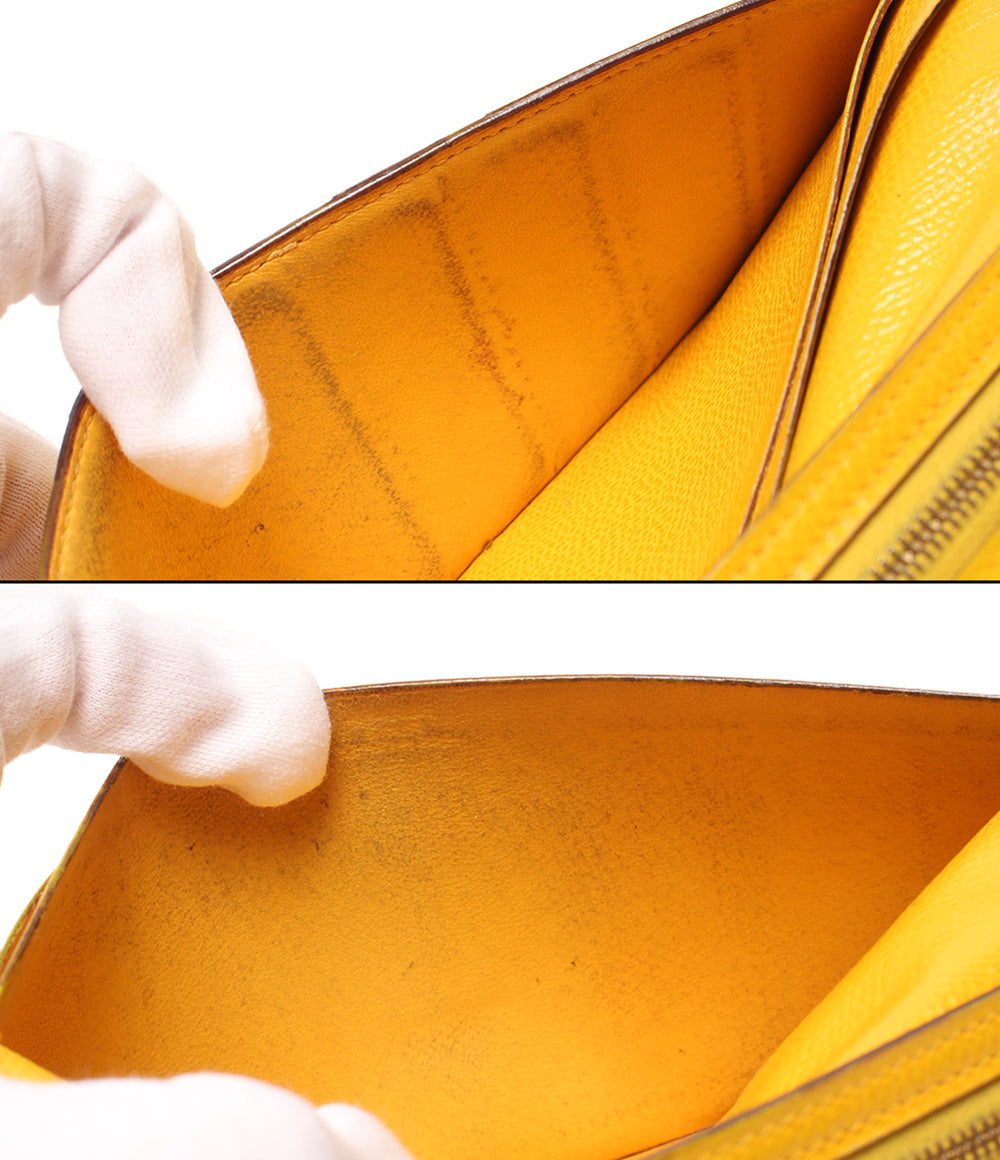 HERMES 長財布 □G刻印 ゴールド金具 ベアン レディース エルメス