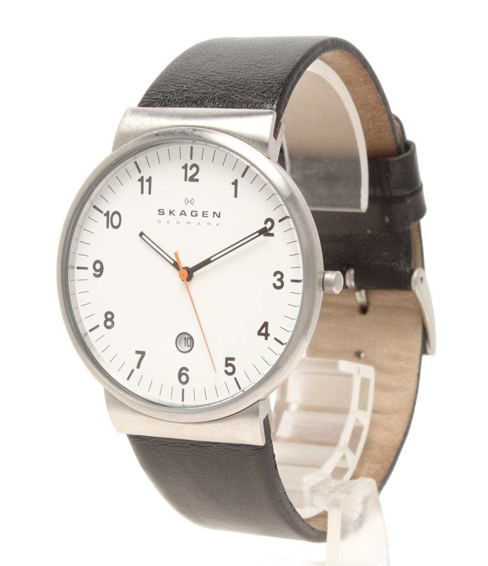 スカーゲン 腕時計 クオーツ ホワイト SKW6024 メンズ SKAGEN