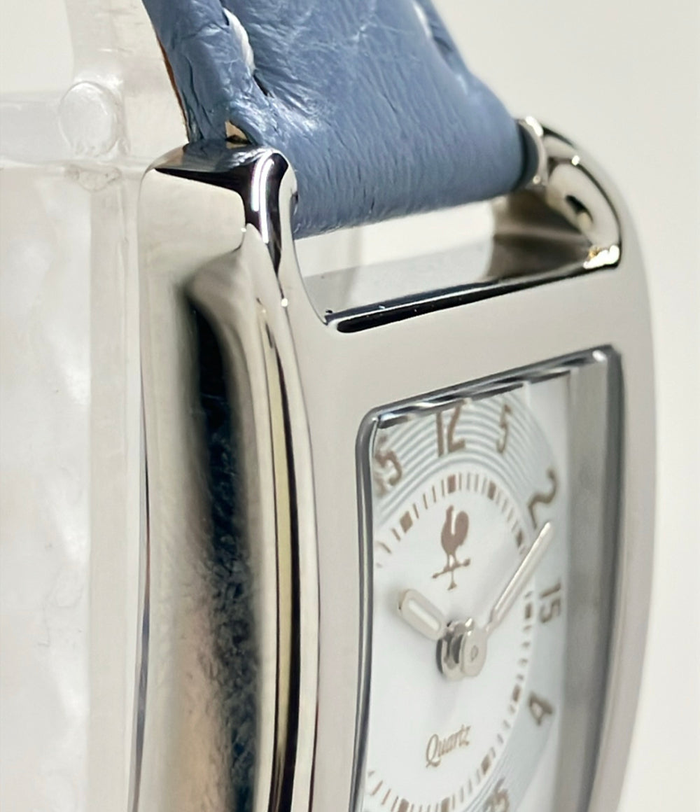 美品 IDA watch 腕時計 クオーツ ホワイト レディース イダウォッチ