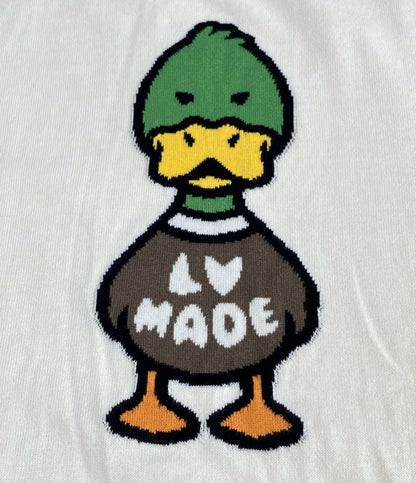 LOUIS VUITTON NIGO インタルシアジャカードダックニットTシャツ RM221M F96 HMN04W メンズ SIZE XL ルイ・ヴィトン