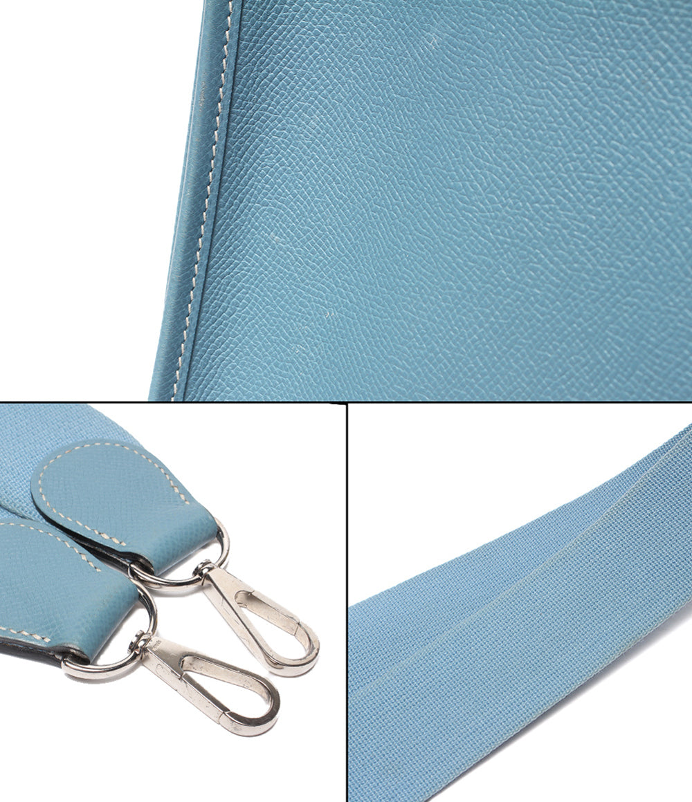 HERMES ショルダーバッグ 肩掛け □J刻印 シルバー金具 エブリンPM レディース メンズ エルメス