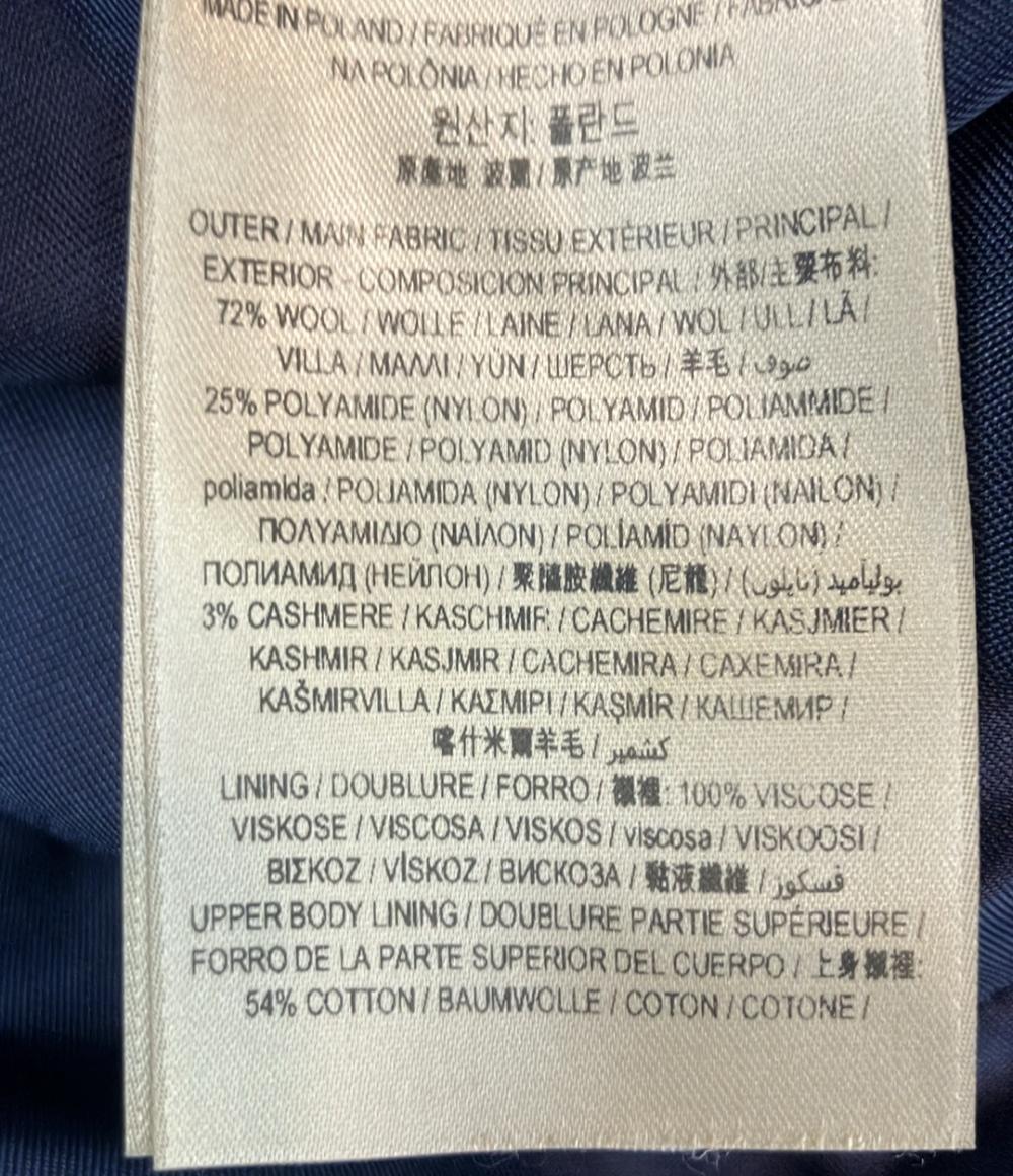 BURBERRY LONDON ピーコート ダブルブレスト 裏地バーバリーチェック ミドル丈 レディース SIZE 38 (S) バーバリーロンドン