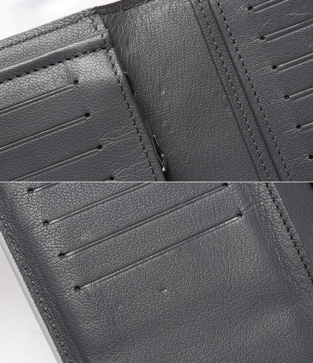 LOUIS VUITTON 二つ折り長財布  エキゾチックレザー クロコダイル ポルトフォイユ・ブラザ N83683 メンズ ルイ・ヴィトン