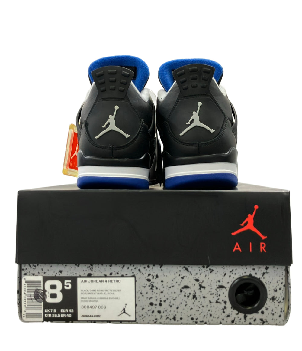 美品 NIKE ローカットスニーカー AIR JORDAN 4 RETRO 308497-006 メンズ SIZE 26.5 ナイキ