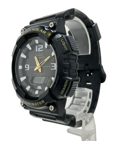 CASIO 腕時計 ソーラー ブラック AQ-S810W メンズ カシオ