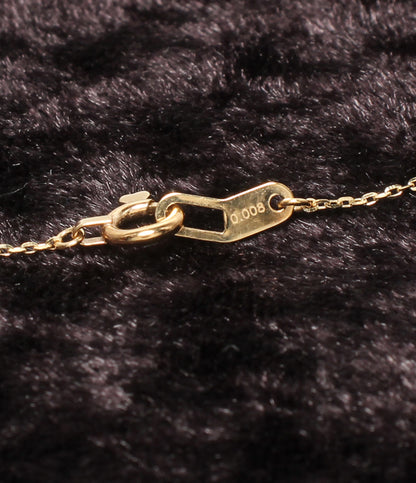 美品 STAR JEWELRY Girl ネックレス K10 SV ダイヤ 0.008ct レディース スタージュエリーガール