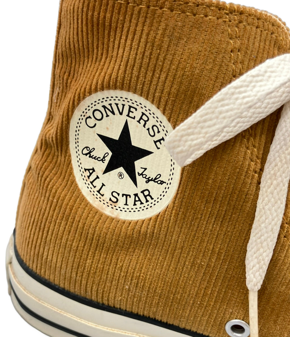 CONVERSE ハイカットスニーカー コーデュロイ オールスター 1CK991 メンズ SIZE 27.5 コンバース