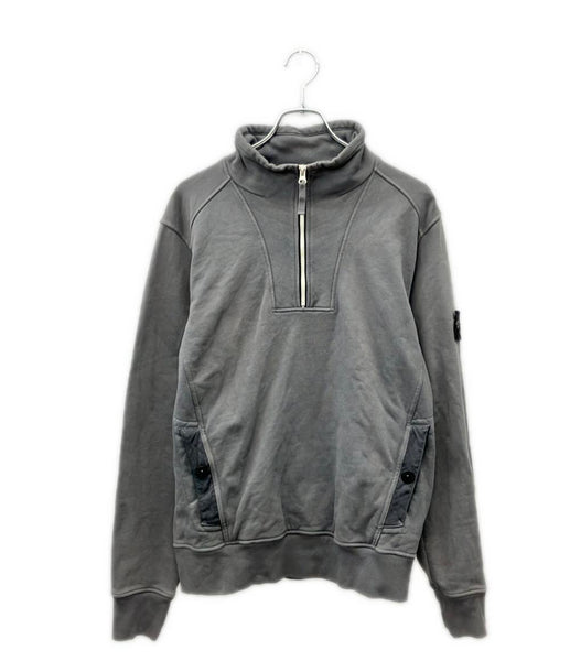 STONE ISLAND 長袖 ハーフジップスウェット 591560219 メンズ SIZE L