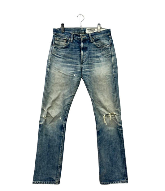 NEIGHBORHOOD デニムパンツ ダメージ加工 201XBNH-PTM11 メンズ SIZE M ネイバーフッド