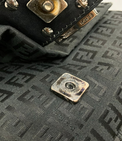 FENDI ショルダーバッグ マンマバケット 肩掛け 8BR001 レディース フェンディ