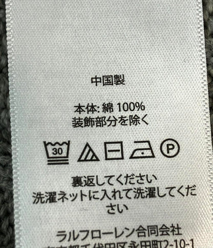 RALPH LAUREN 長袖ニット ケーブル ポニー刺繍 メンズ SIZE M ラルフローレン