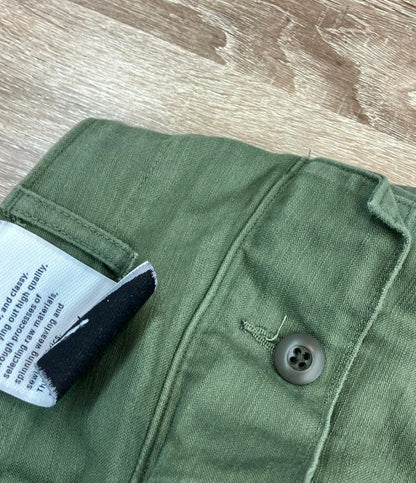 CIOTA コットンパンツ BAKER PANTS カーキ スビンコットンムラ糸バックサテンベイカーパンツ PTLM-129 メンズ SIZE 2 (M) シオタ