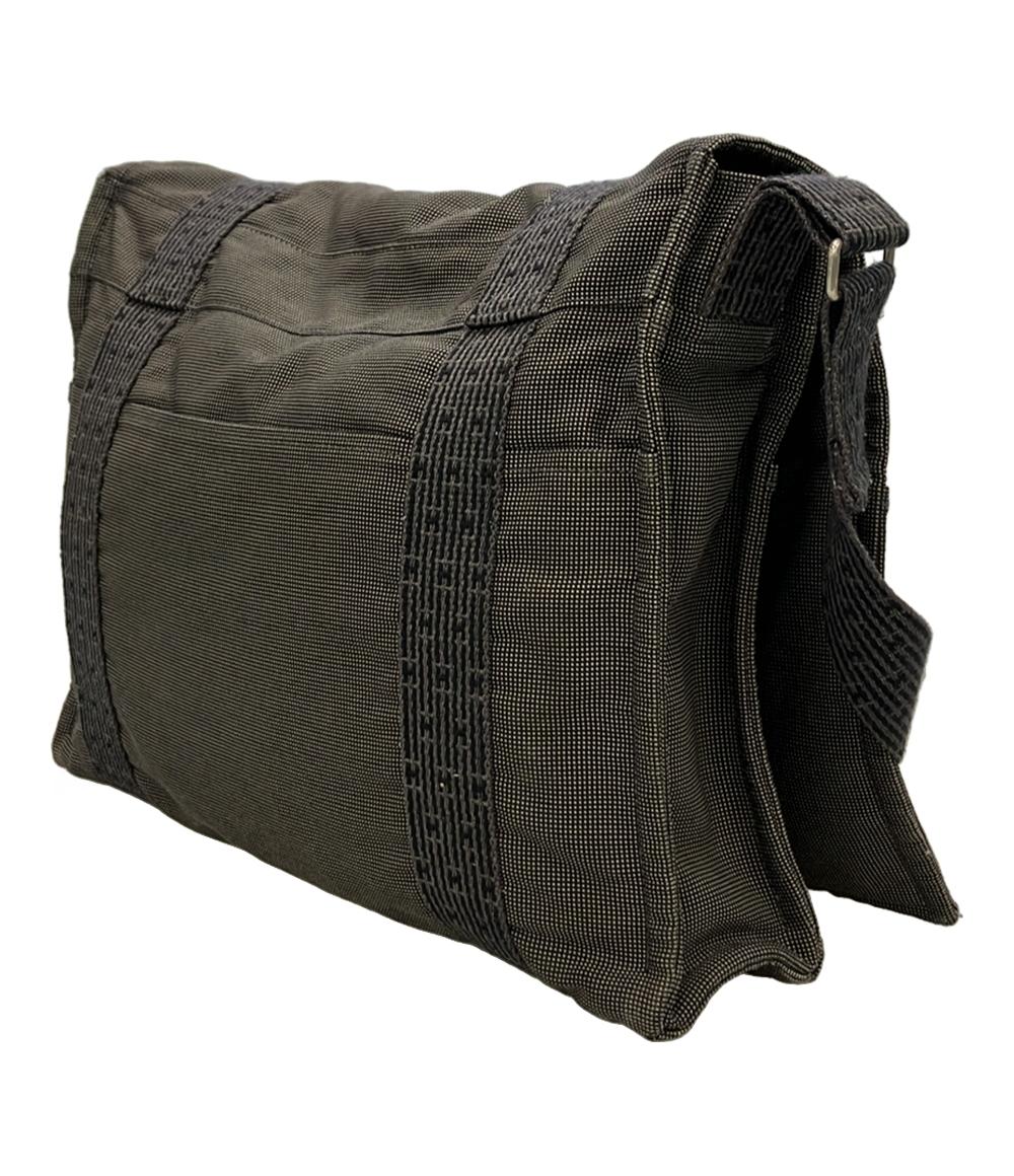 エルメス ショルダーバッグ 斜め掛け バサス MM エールライン メンズ HERMES