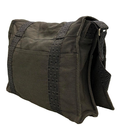 エルメス ショルダーバッグ 斜め掛け バサス MM エールライン メンズ HERMES